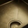 Pure.Sink Luxion PVD Antique Bronze sink 50x40 cm undermount, flush mount, and top mount with bottom rack PLX5040-64